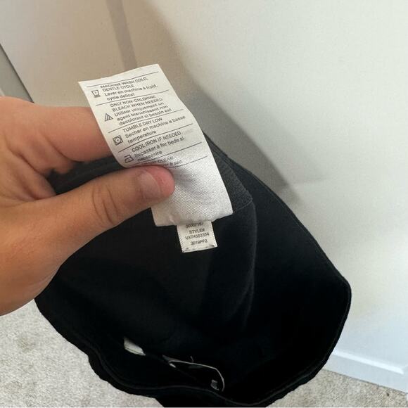 Vince Classic High Rise Seamed Black Ankle Leggings Pant Size Small - Picture 7 of 7